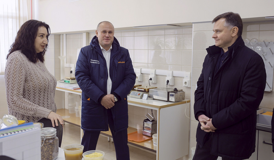 Губернатор Ростовской области оценил работу «Амилко» и поддержал социальные инициативы предприятия