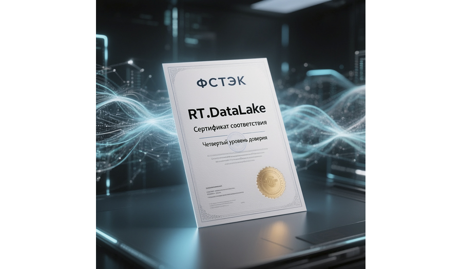 RT.DataLake получил сертификат ФСТЭК четвертого уровня